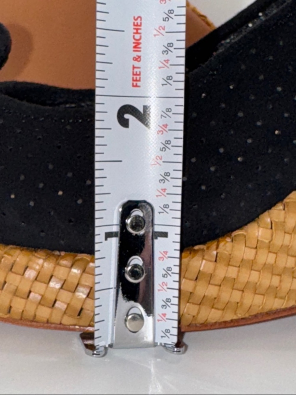 Lulu Guinness Suede Slingback Wedges Open Toe w Bow Women’s EU 39.5 - Picture 8 of 13